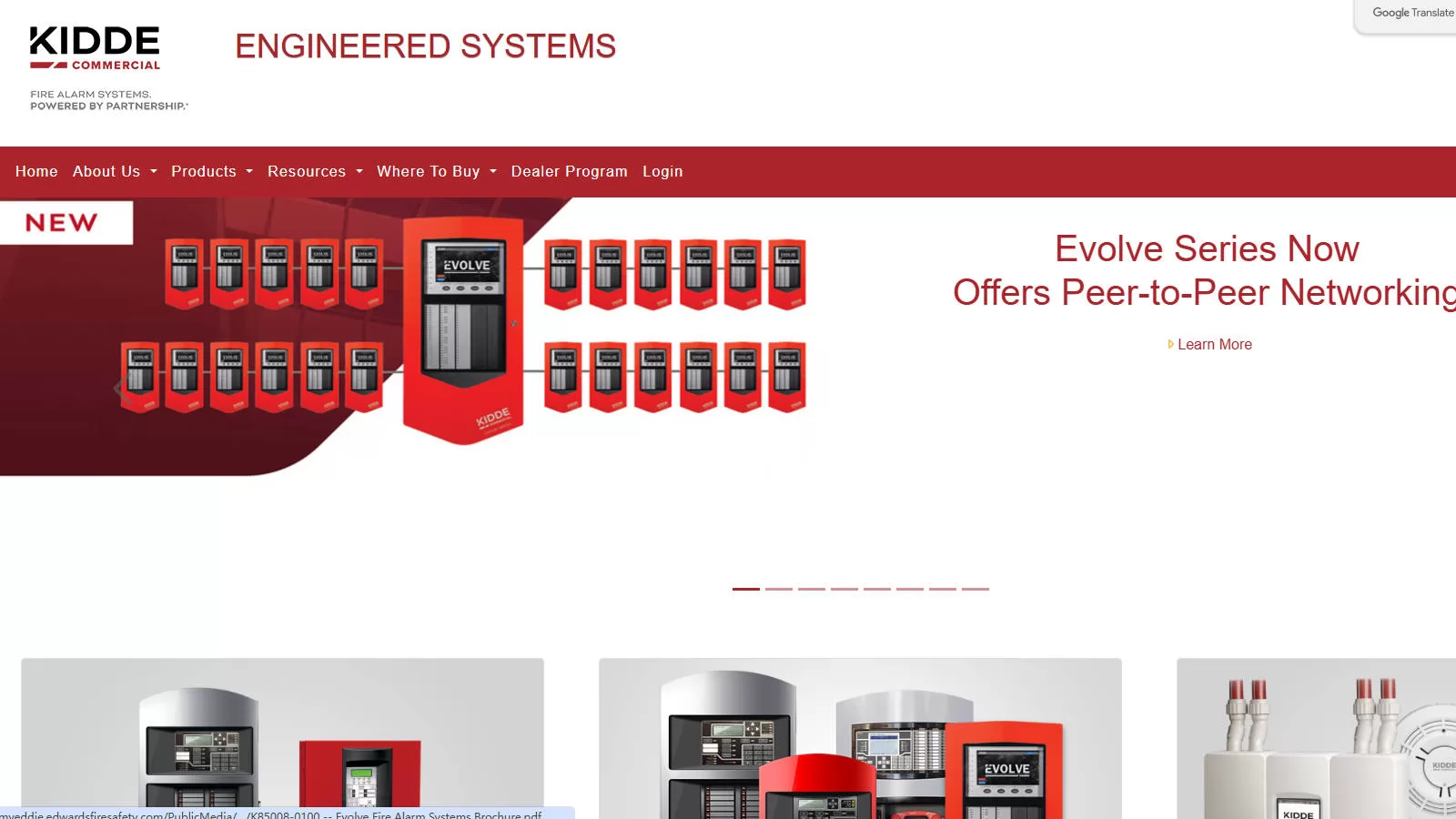 Kidde WHDR kitchen fire suppression - integrated commercial kitchen fire protection