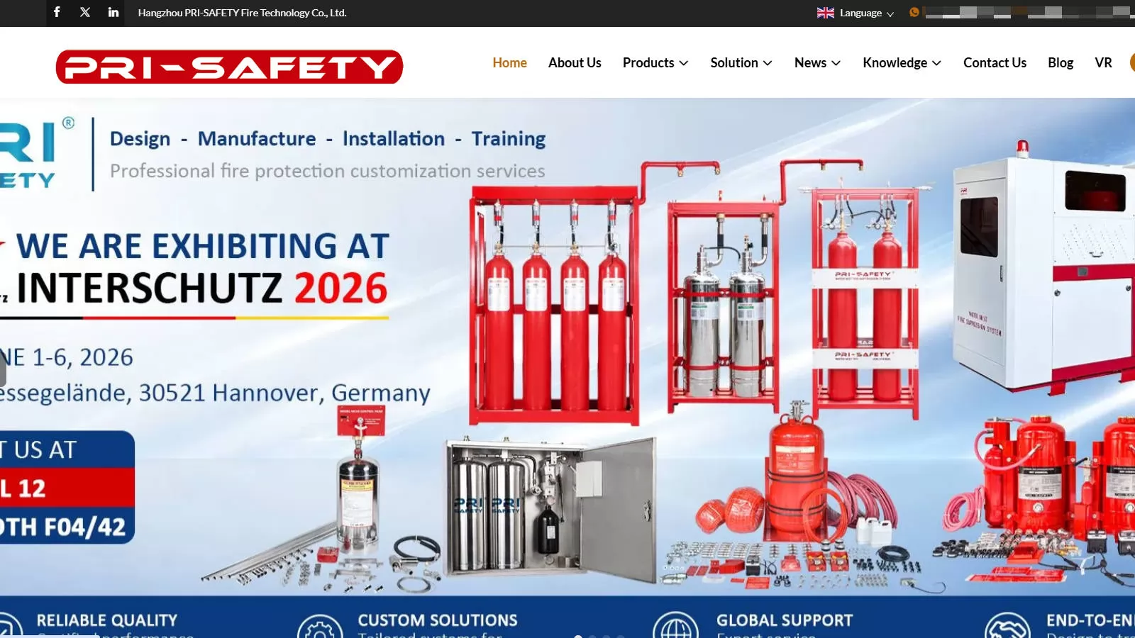 PRI-SAFETY kitchen fire suppression - Chinese export commercial kitchen systems