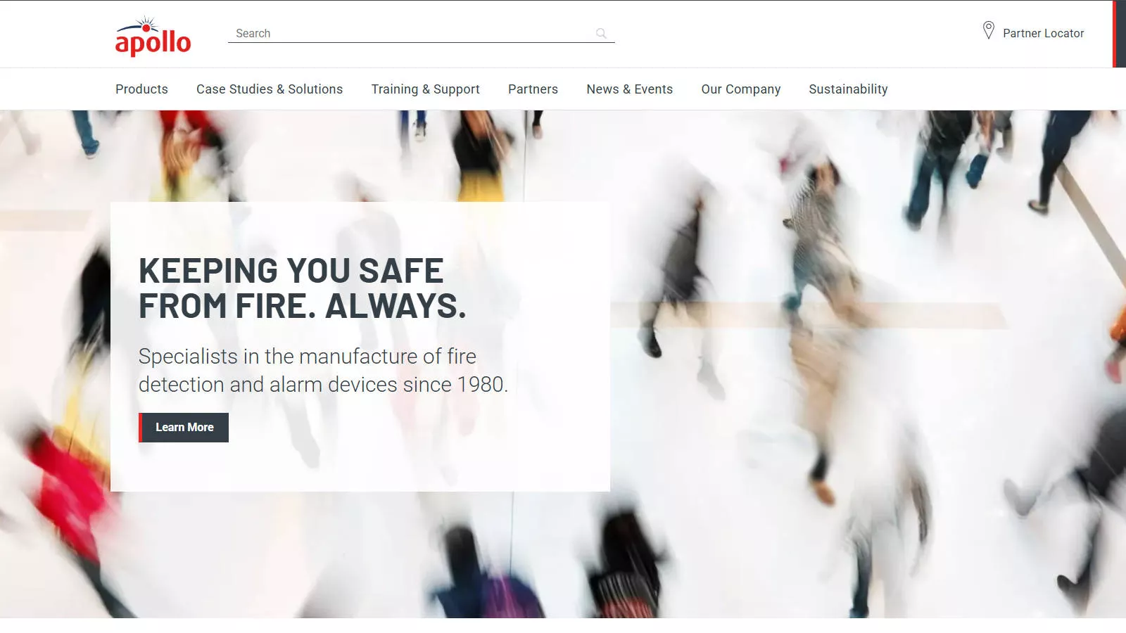 Apollo Fire Detectors detection devices website homepage